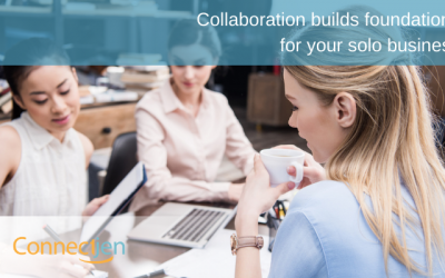 Collaboration builds foundations for your solo business